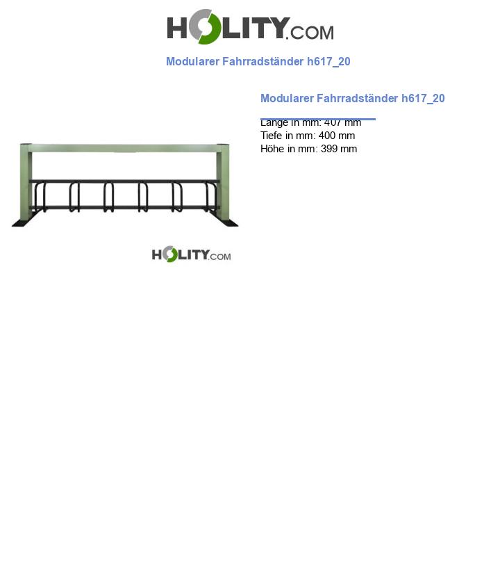 Modularer Fahrradständer h617_20