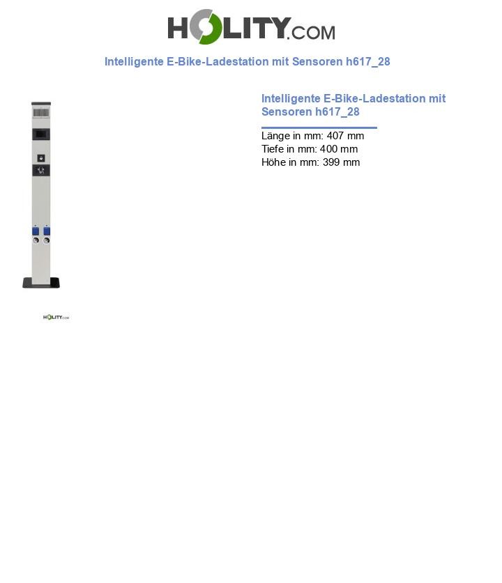 Intelligente E-Bike-Ladestation mit Sensoren h617_28