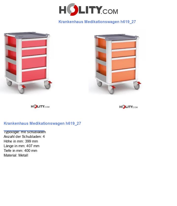 Krankenhaus Medikationswagen h619_27