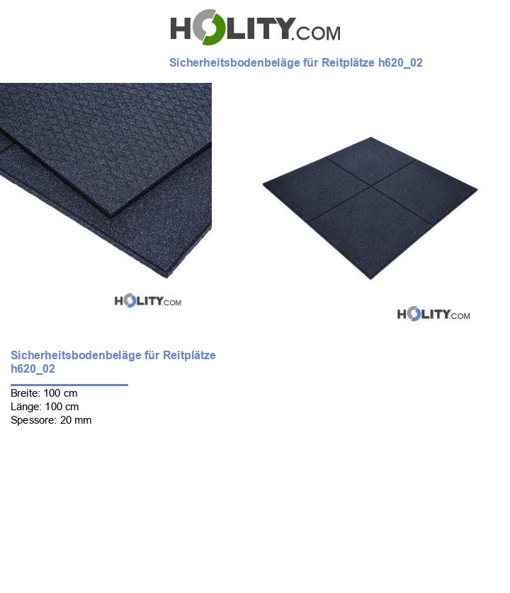 Sicherheitsbodenbeläge für Reitplätze h620_02