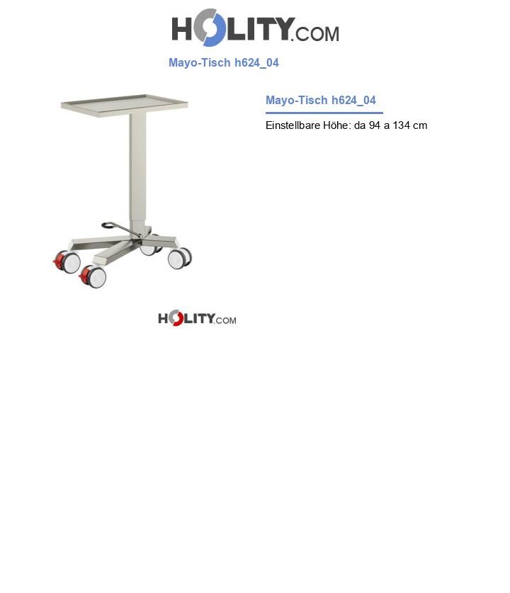 Mayo-Tisch h624_04