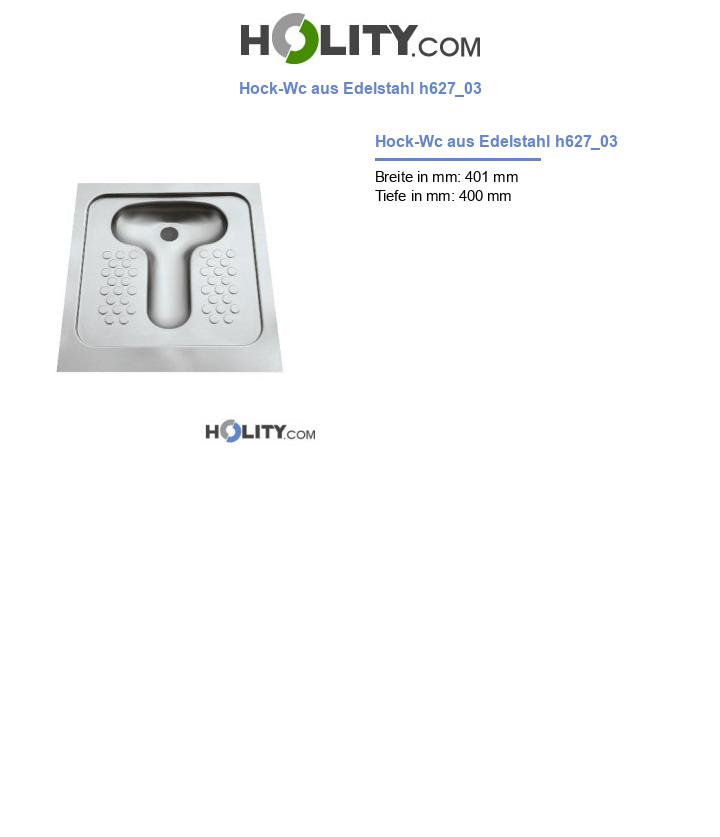 Hock-Wc aus Edelstahl h627_03