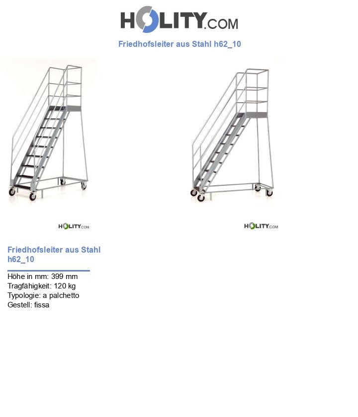 Friedhofsleiter aus Stahl h62_10