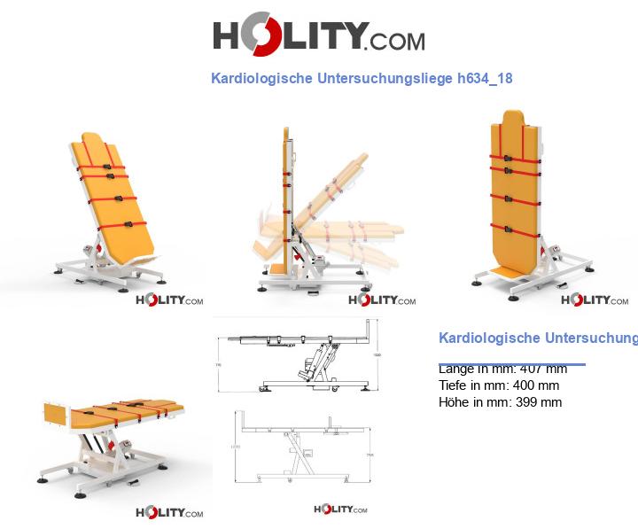 Kardiologische Untersuchungsliege h634_18