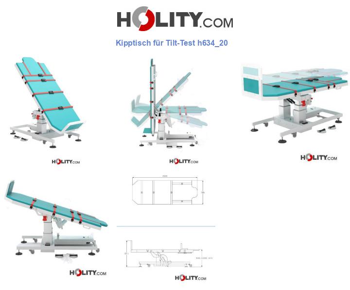 Kipptisch für Tilt-Test h634_20