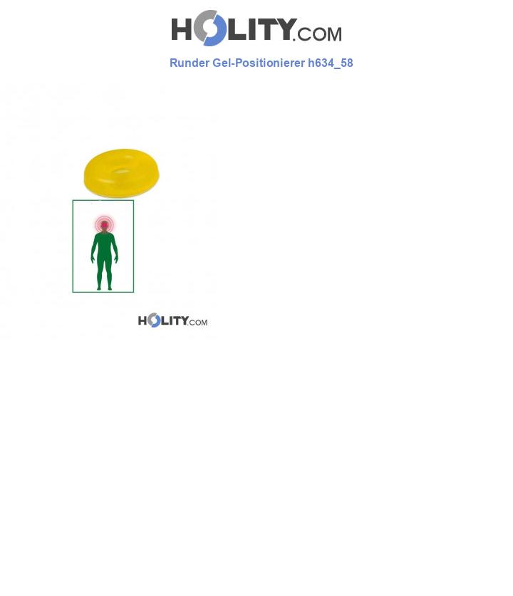 Runder Gel-Positionierer h634_58