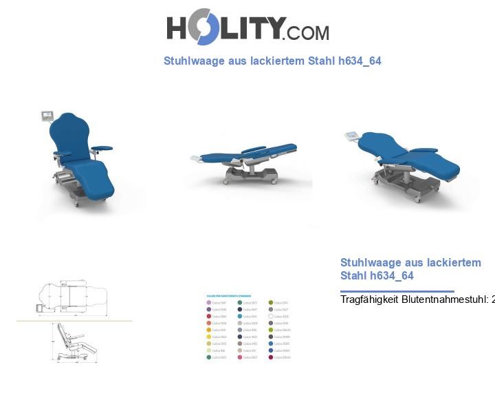 Stuhlwaage aus lackiertem Stahl h634_64