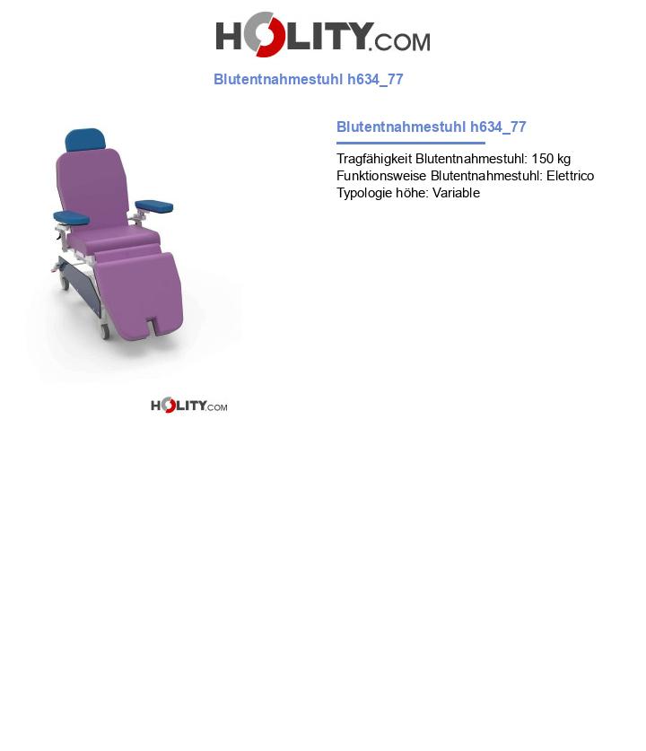 Blutentnahmestuhl h634_77