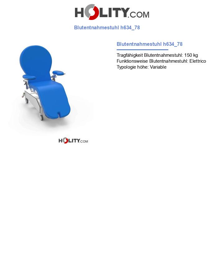 Blutentnahmestuhl h634_78