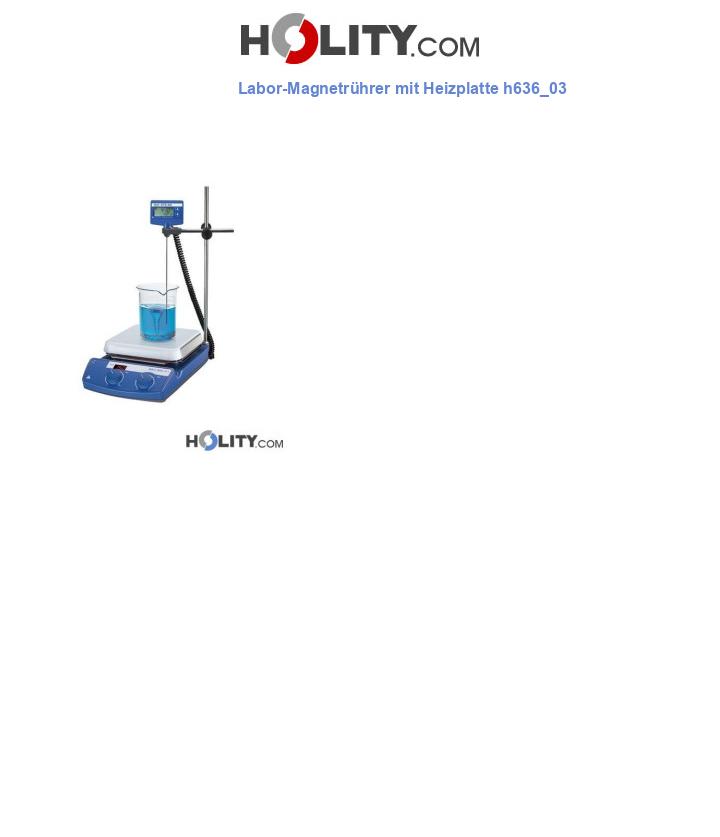 Labor-Magnetrührer mit Heizplatte h636_03