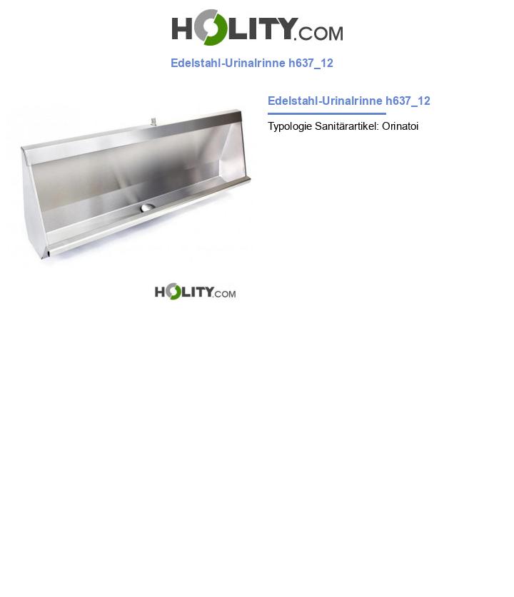 Edelstahl-Urinalrinne h637_12