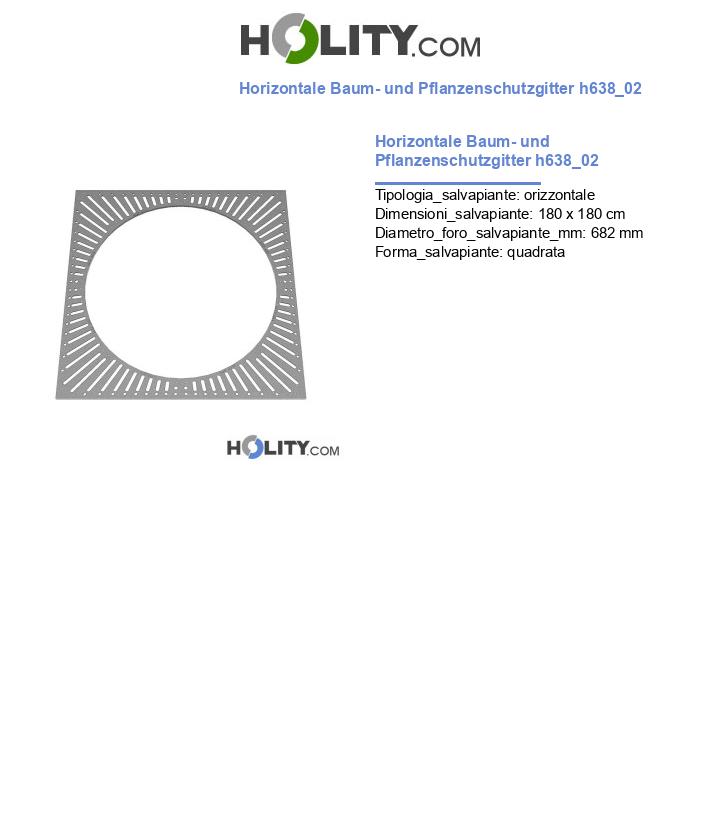 Horizontale Baum- und Pflanzenschutzgitter h638_02