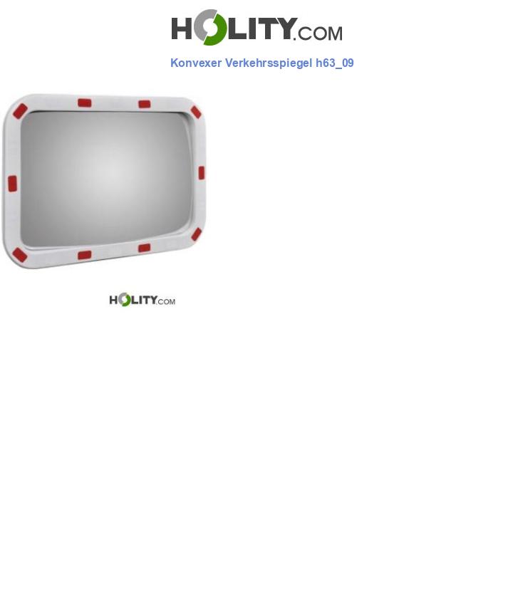 Konvexer Verkehrsspiegel h63_09