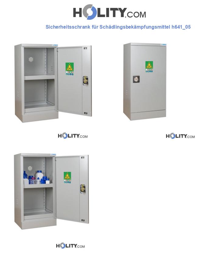 Sicherheitsschrank für Schädlingsbekämpfungsmittel h641_05