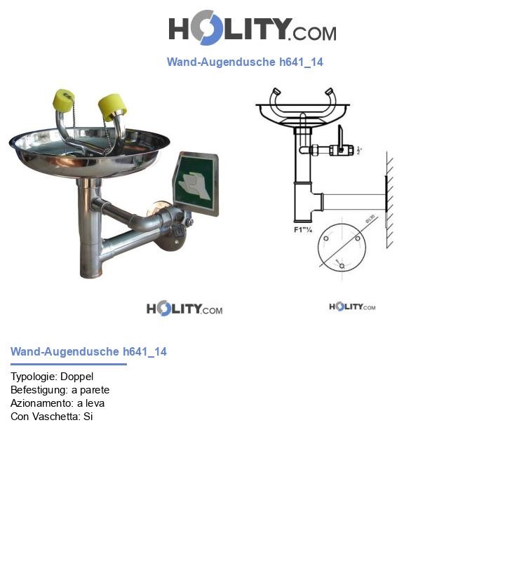 Wand-Augendusche h641_14