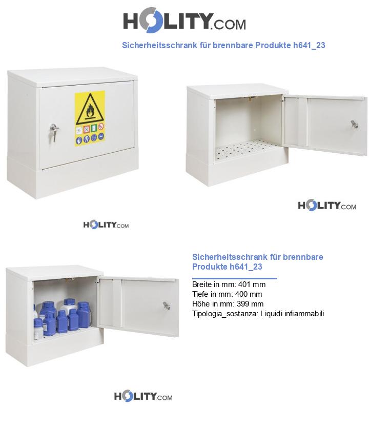 Sicherheitsschrank für brennbare Produkte h641_23