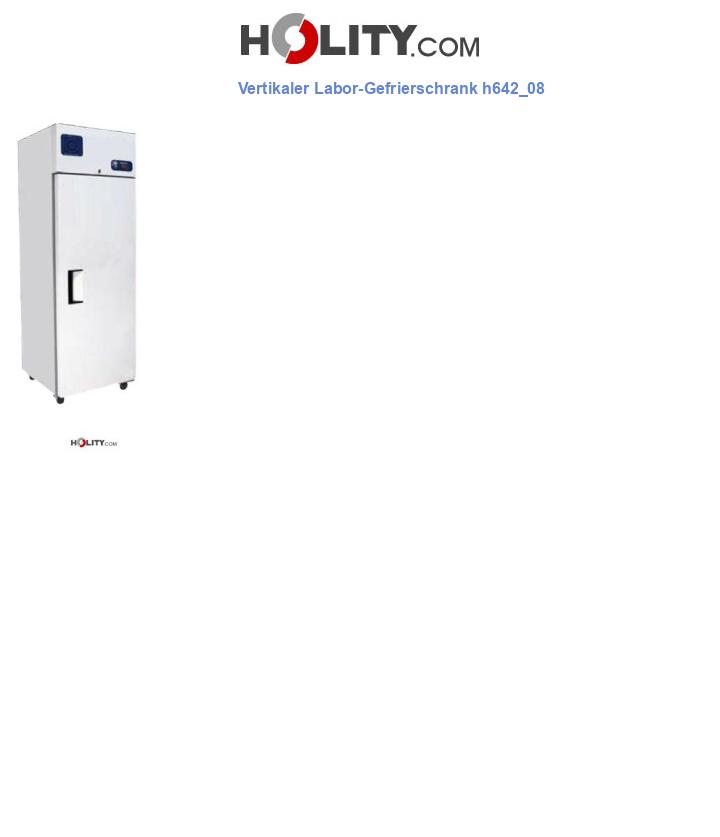 Vertikaler Labor-Gefrierschrank h642_08