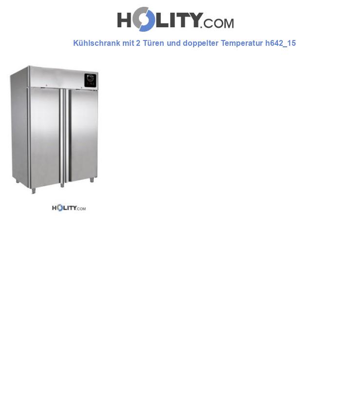 Kühlschrank mit 2 Türen und doppelter Temperatur h642_15