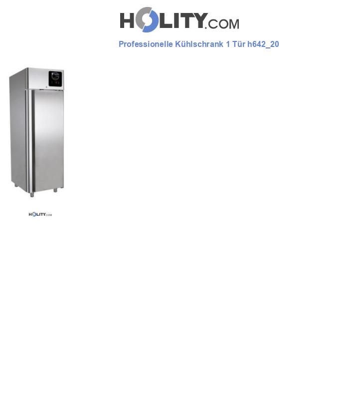 Professionelle Kühlschrank 1 Tür h642_20