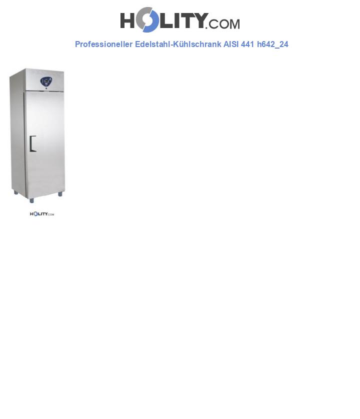 Professioneller Edelstahl-Kühlschrank AISI 441 h642_24