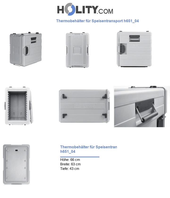 Thermobehälter für Speisentransport h651_04