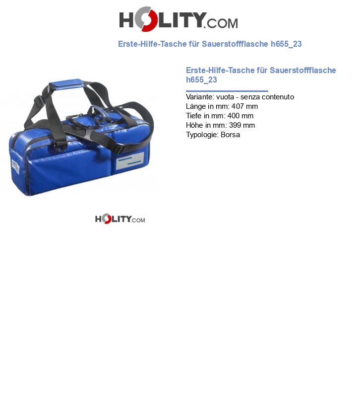 Erste-Hilfe-Tasche für Sauerstoffflasche h655_23