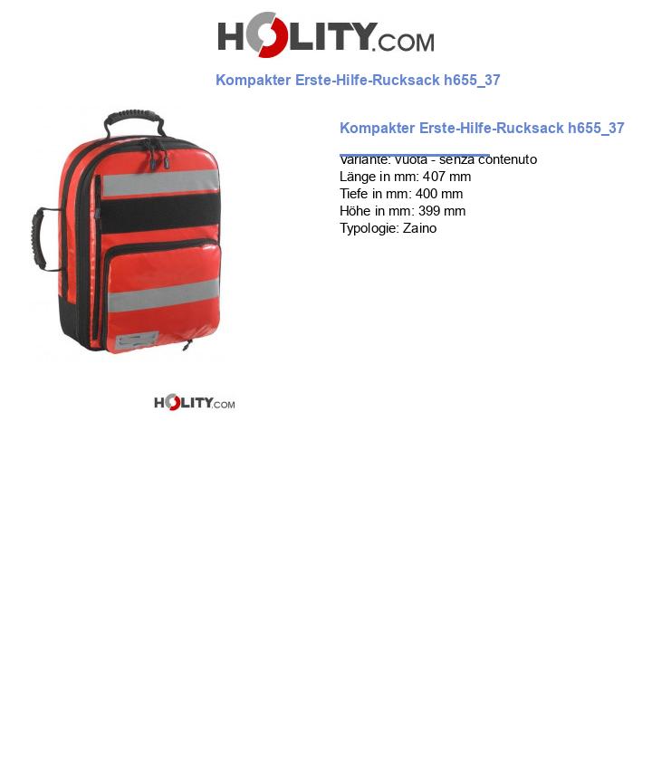 Kompakter Erste-Hilfe-Rucksack h655_37