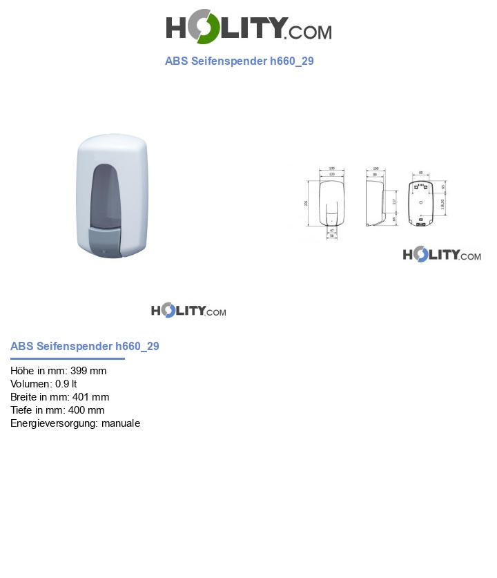 ABS Seifenspender h660_29