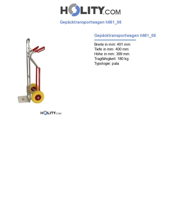 Gepäcktransportwagen h661_08