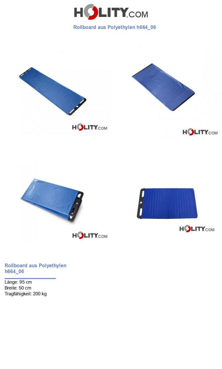 Rollboard aus Polyethylen h664_06
