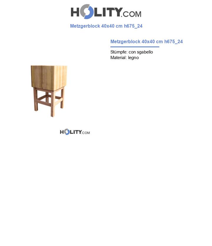 Metzgerblock 40x40 cm h675_24