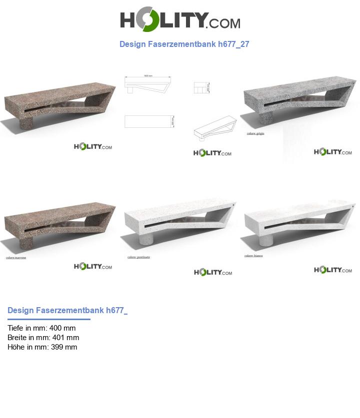 Design Faserzementbank h677_27