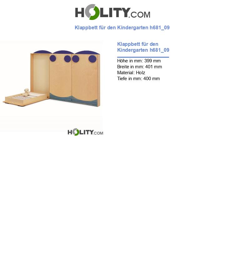 Klappbett für den Kindergarten h681_09