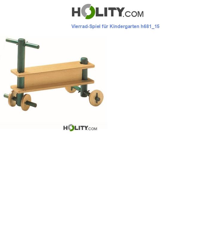 Vierrad-Spiel für Kindergarten h681_15