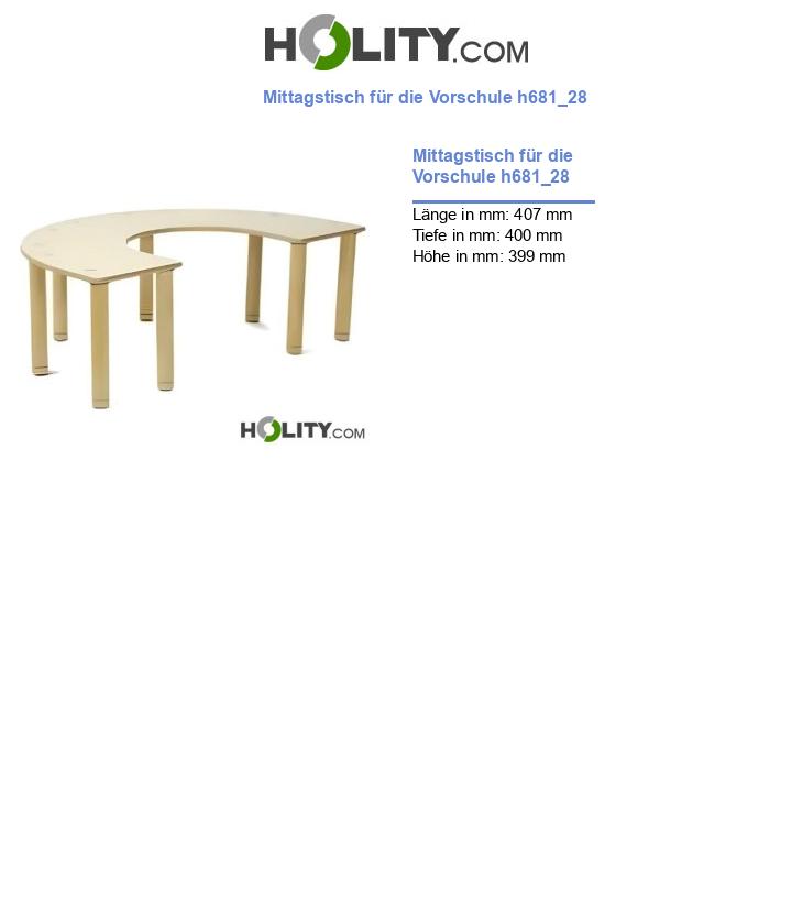 Mittagstisch für die Vorschule h681_28