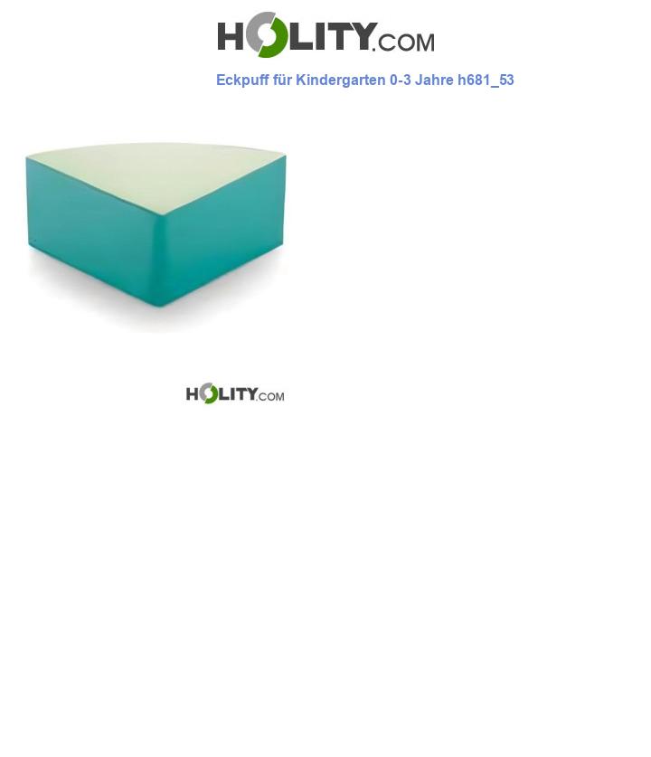 Eckpuff für Kindergarten 0-3 Jahre h681_53