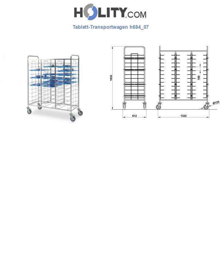 Tablett-Transportwagen h684_07