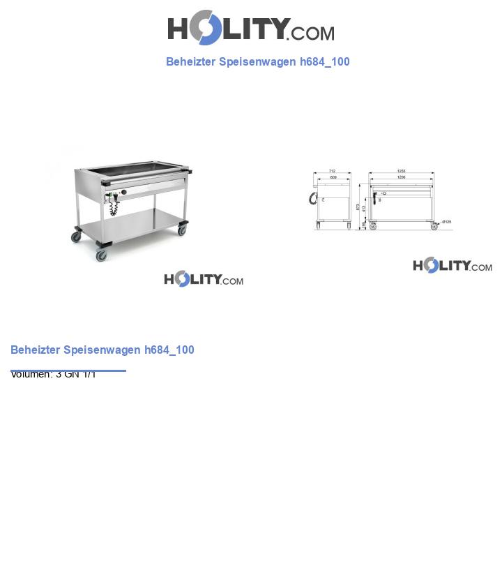 Beheizter Speisenwagen h684_100