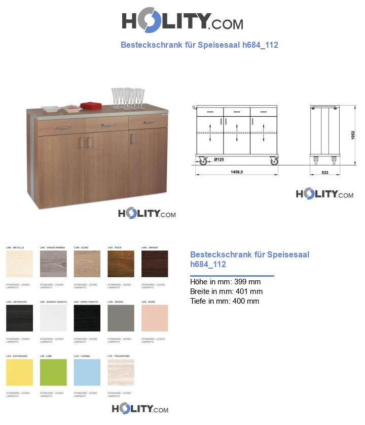 Besteckschrank für Speisesaal h684_112