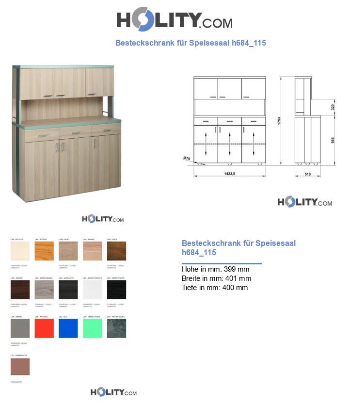 Besteckschrank für Speisesaal h684_115