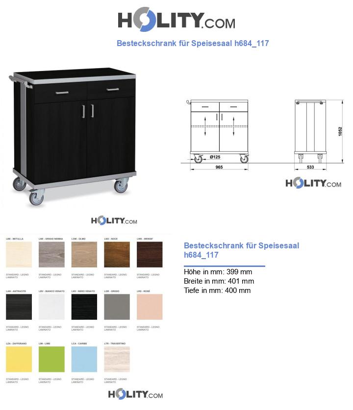 Besteckschrank für Speisesaal h684_117