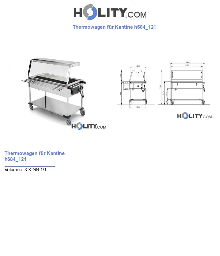 Thermowagen für Kantine h684_121