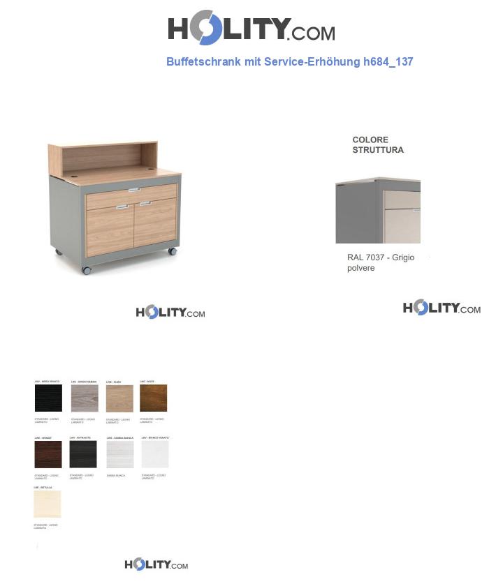 Buffetschrank mit Service-Erhöhung h684_137
