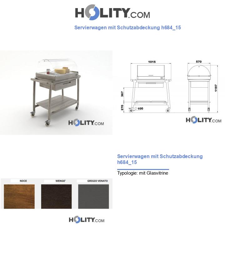 Servierwagen mit Schutzabdeckung h684_15
