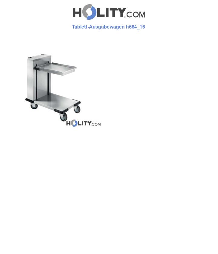 Tablett-Ausgabewagen h684_16