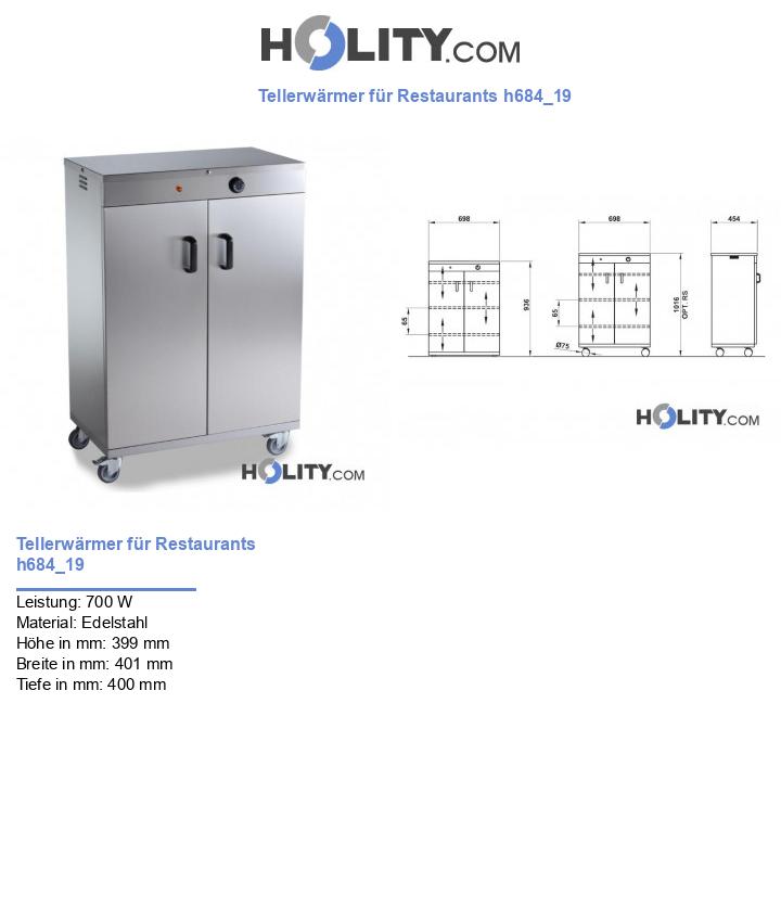 Tellerwärmer für Restaurants h684_19