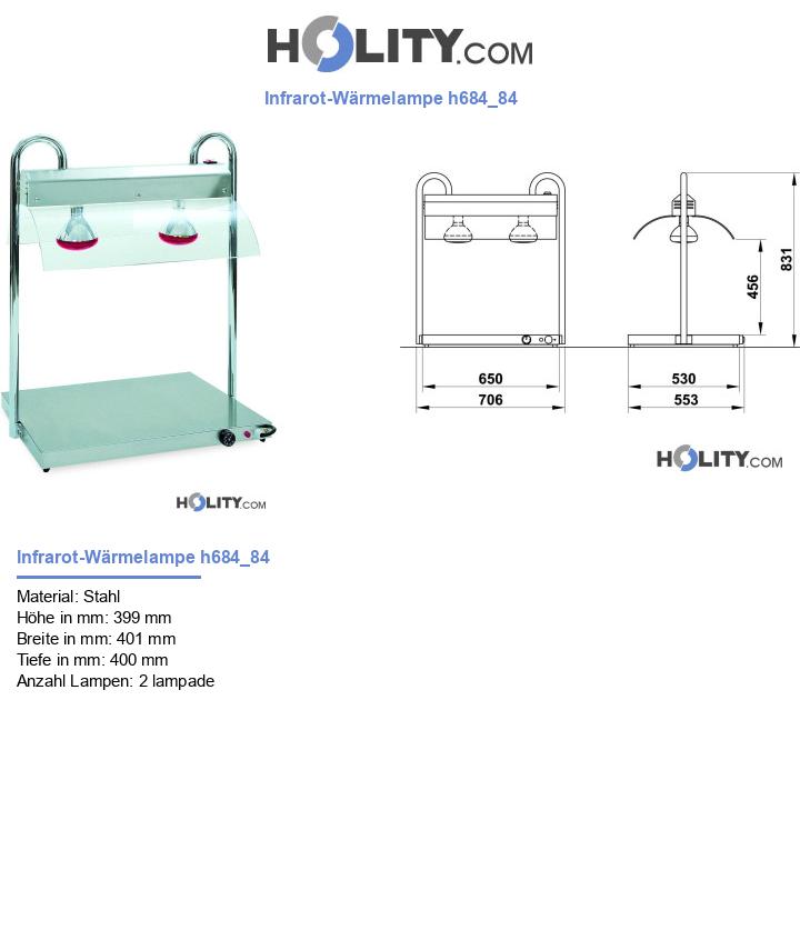 Infrarot-Wärmelampe h684_84