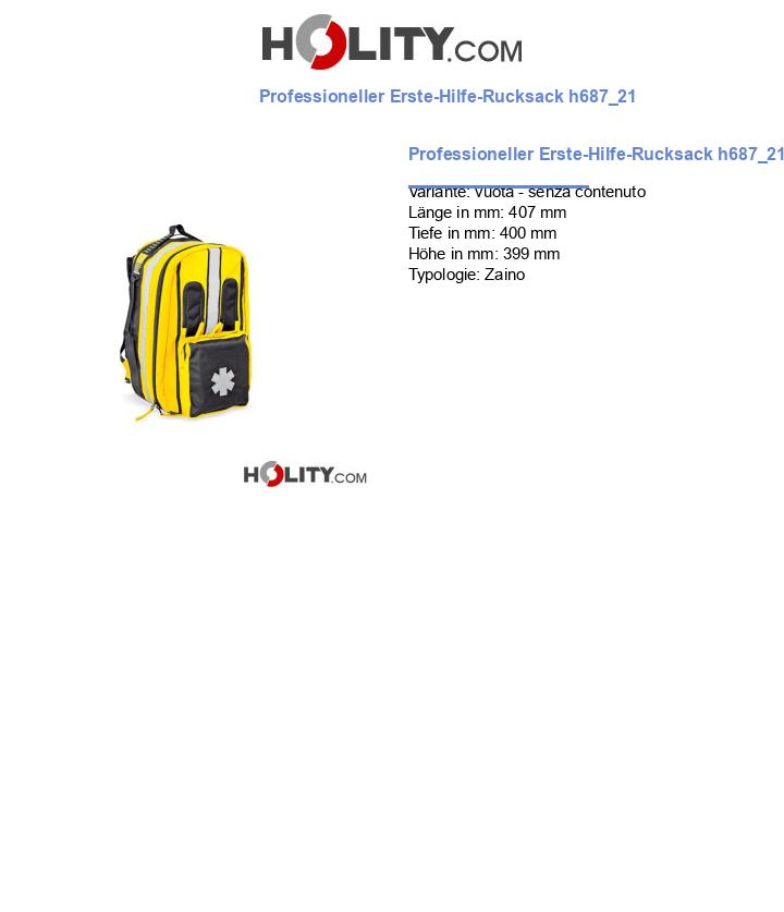 Professioneller Erste-Hilfe-Rucksack h687_21