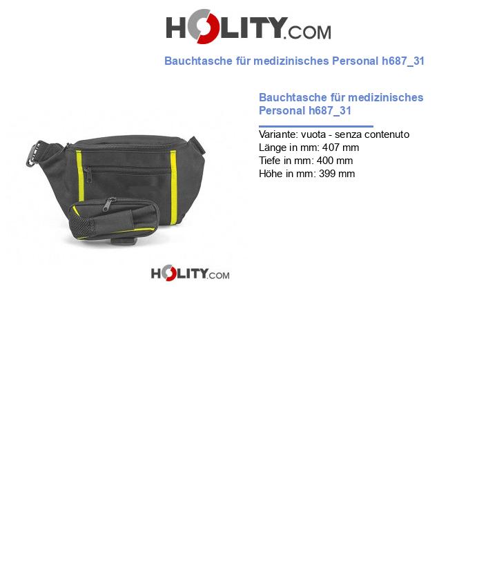 Bauchtasche für medizinisches Personal h687_31