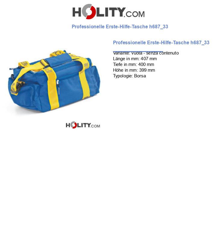 Professionelle Erste-Hilfe-Tasche h687_33